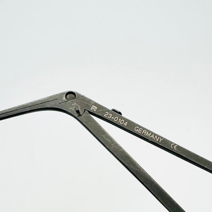 Richards 23-0104 Shea Cupped Forceps, Straight, Ebony Instrument