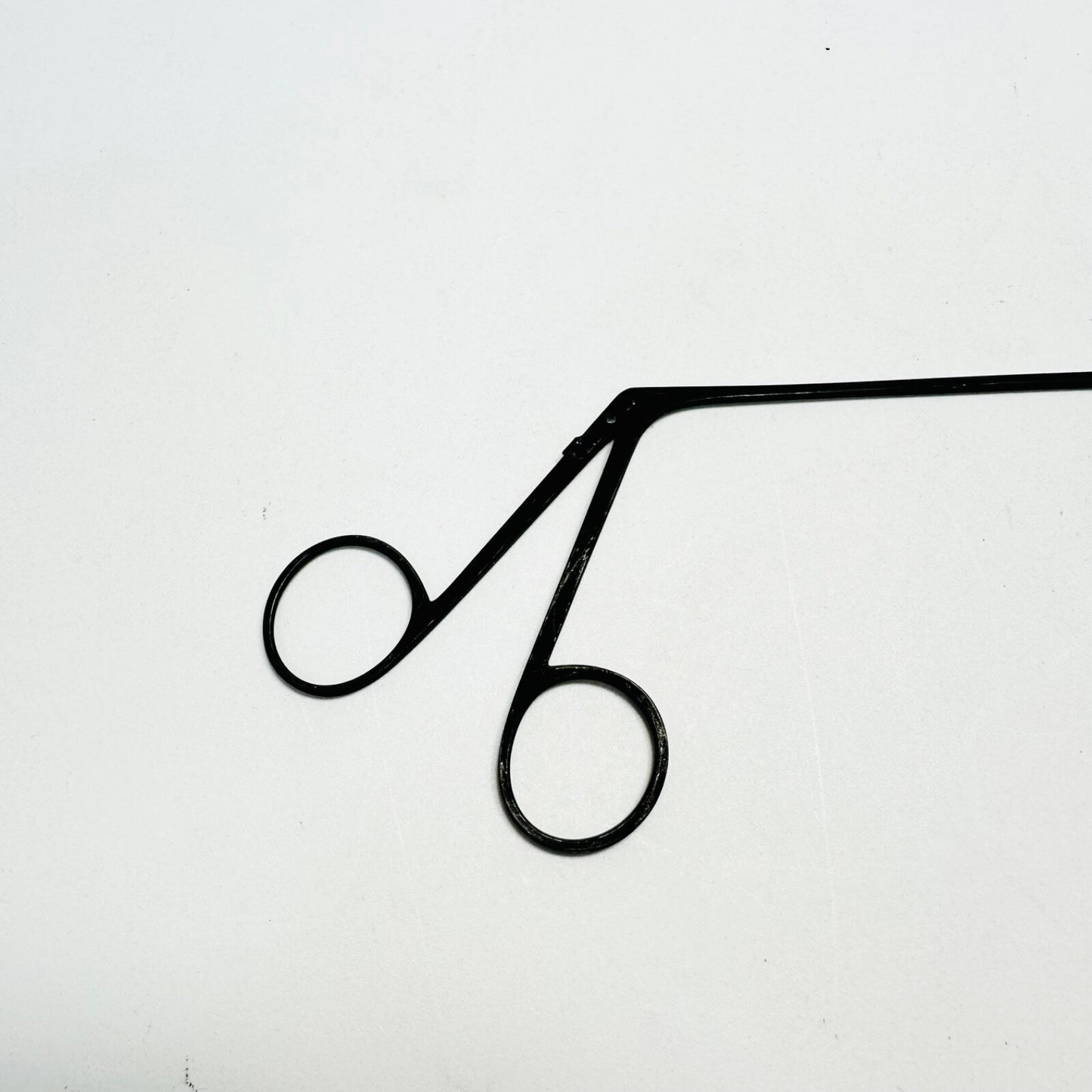 Richards 23-0104 Shea Cupped Forceps, Straight, Ebony Instrument