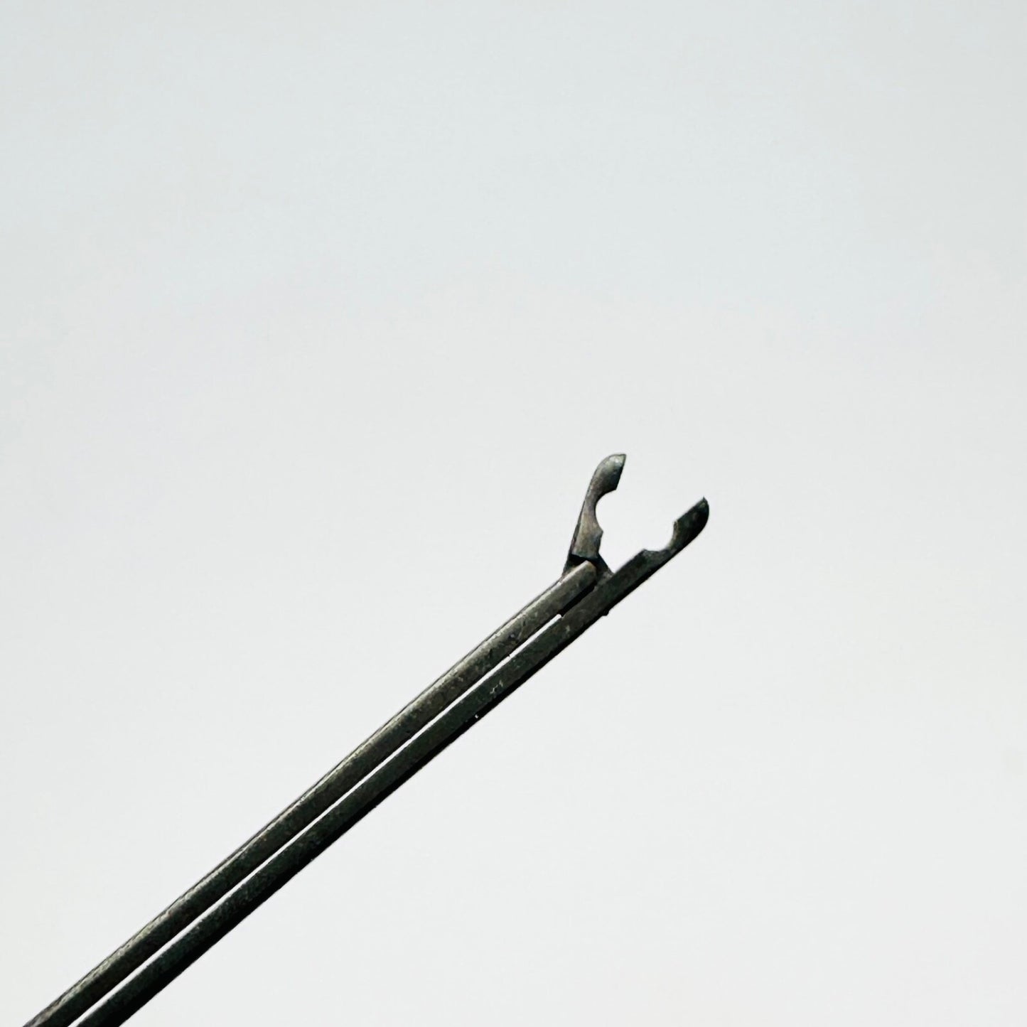 Richards 23-0104 Shea Cupped Forceps, Straight, Ebony Instrument