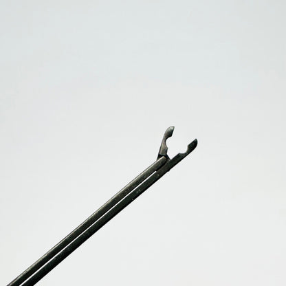 Richards 23-0104 Shea Cupped Forceps, Straight, Ebony Instrument