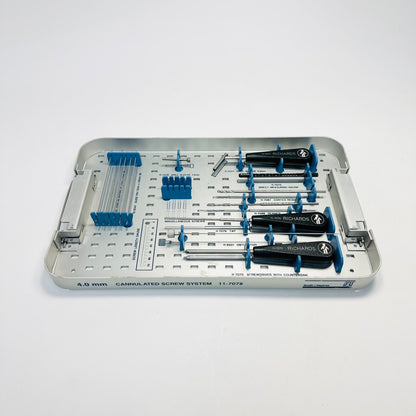 Richards / Smith & Nephew 11-7078 Instruments System For Cannulated Screw 4.0mm