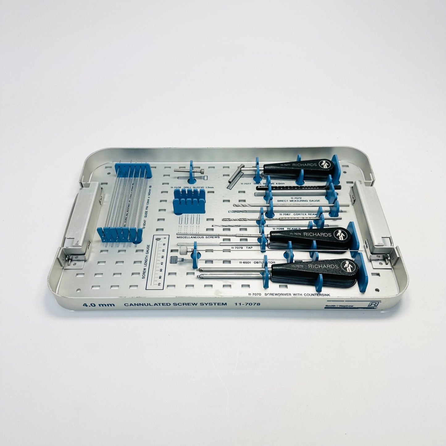 Richards / Smith & Nephew 11-7078 Instruments System For Cannulated Screw 4.0mm