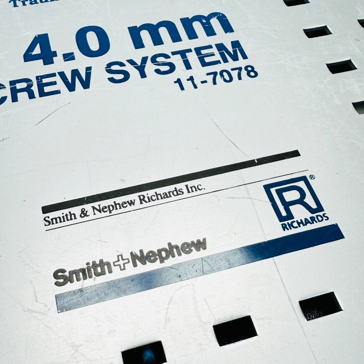 Richards / Smith & Nephew 11-7078 Instruments System For Cannulated Screw 4.0mm