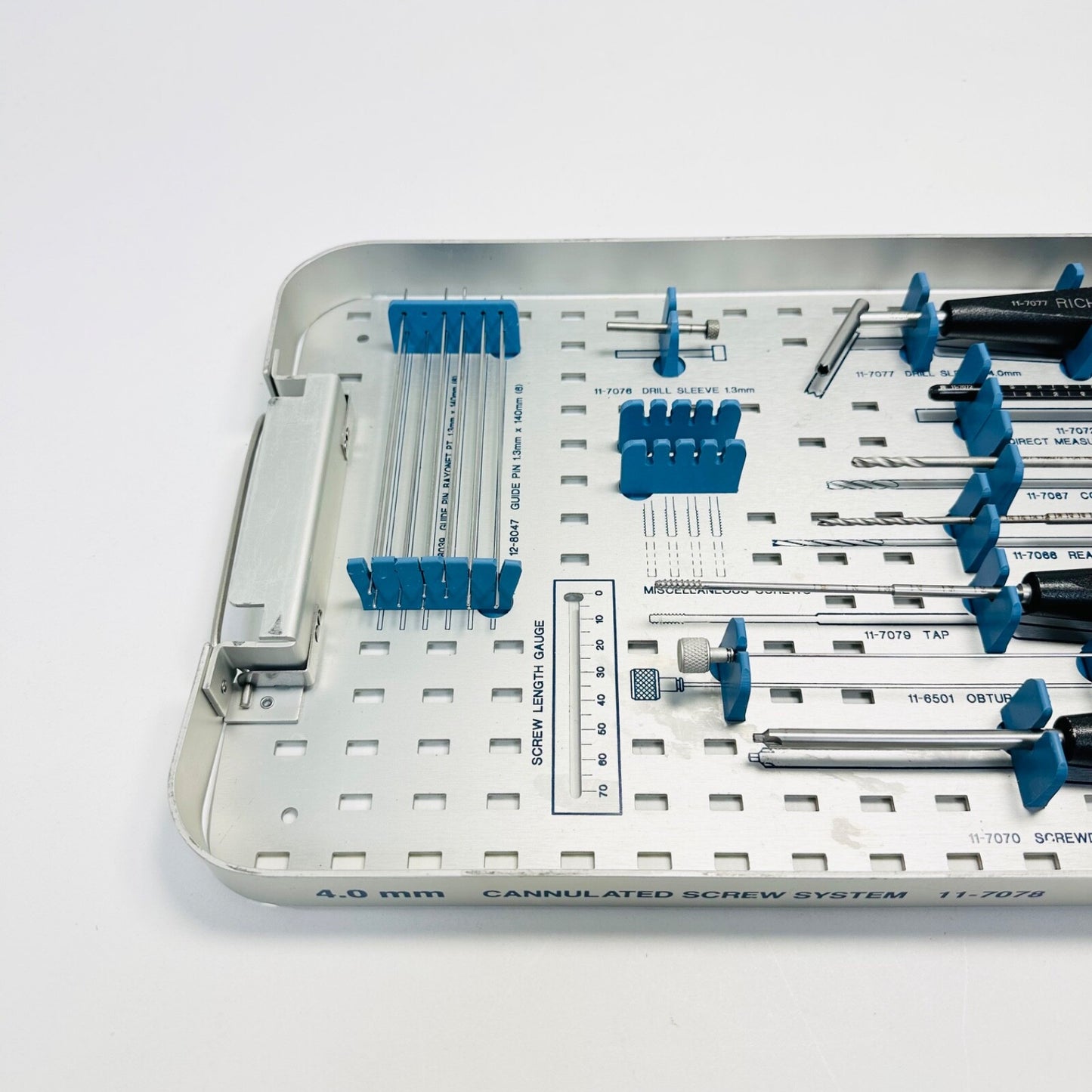 Richards / Smith & Nephew 11-7078 Instruments System For Cannulated Screw 4.0mm