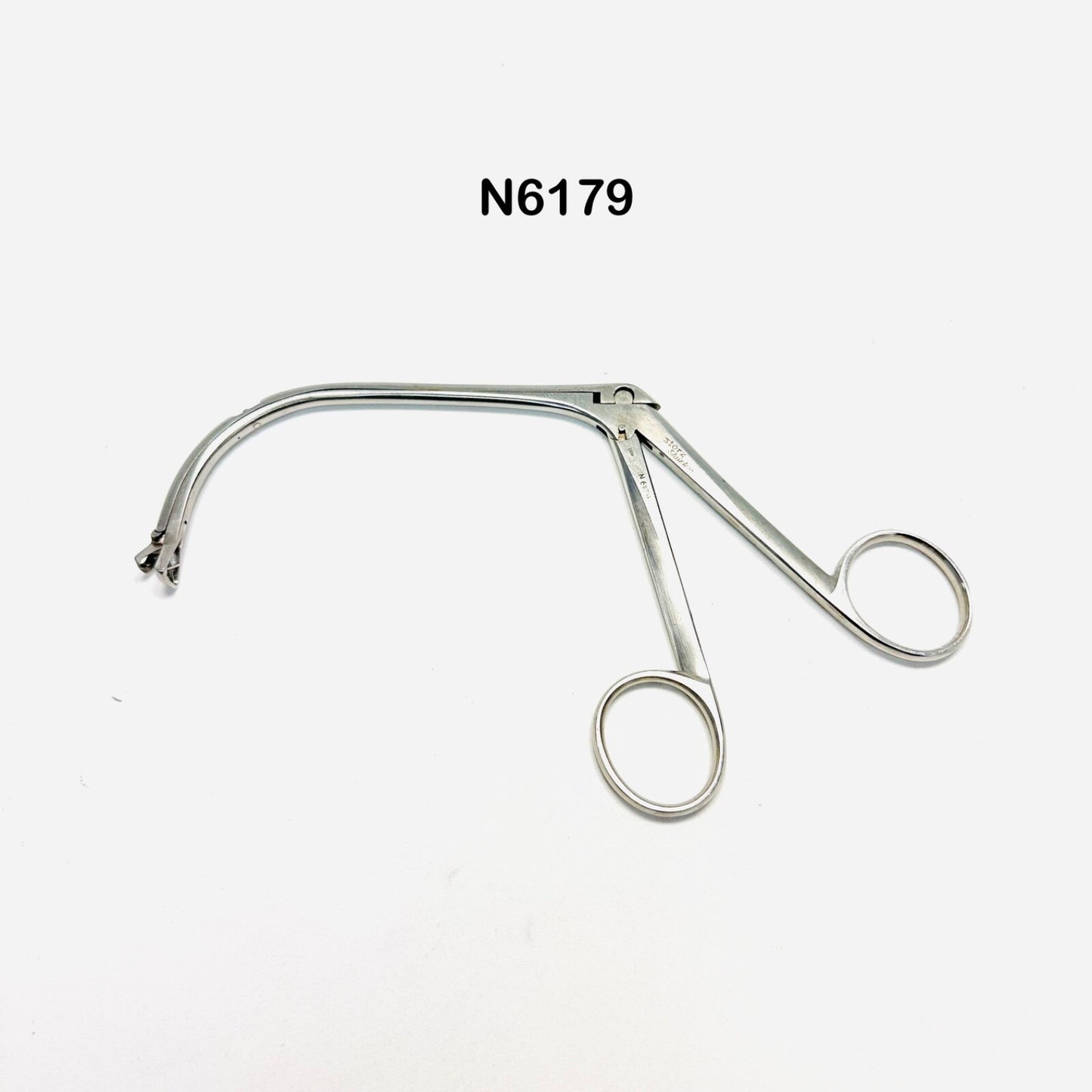 STORZ N6179 King Adenoid Punch Forceps, No. 1. Triangular 7.0 in Instrument