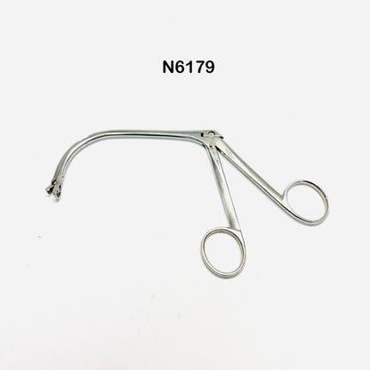 STORZ N6179 King Adenoid Punch Forceps, No. 1. Triangular 7.0 in Instrument