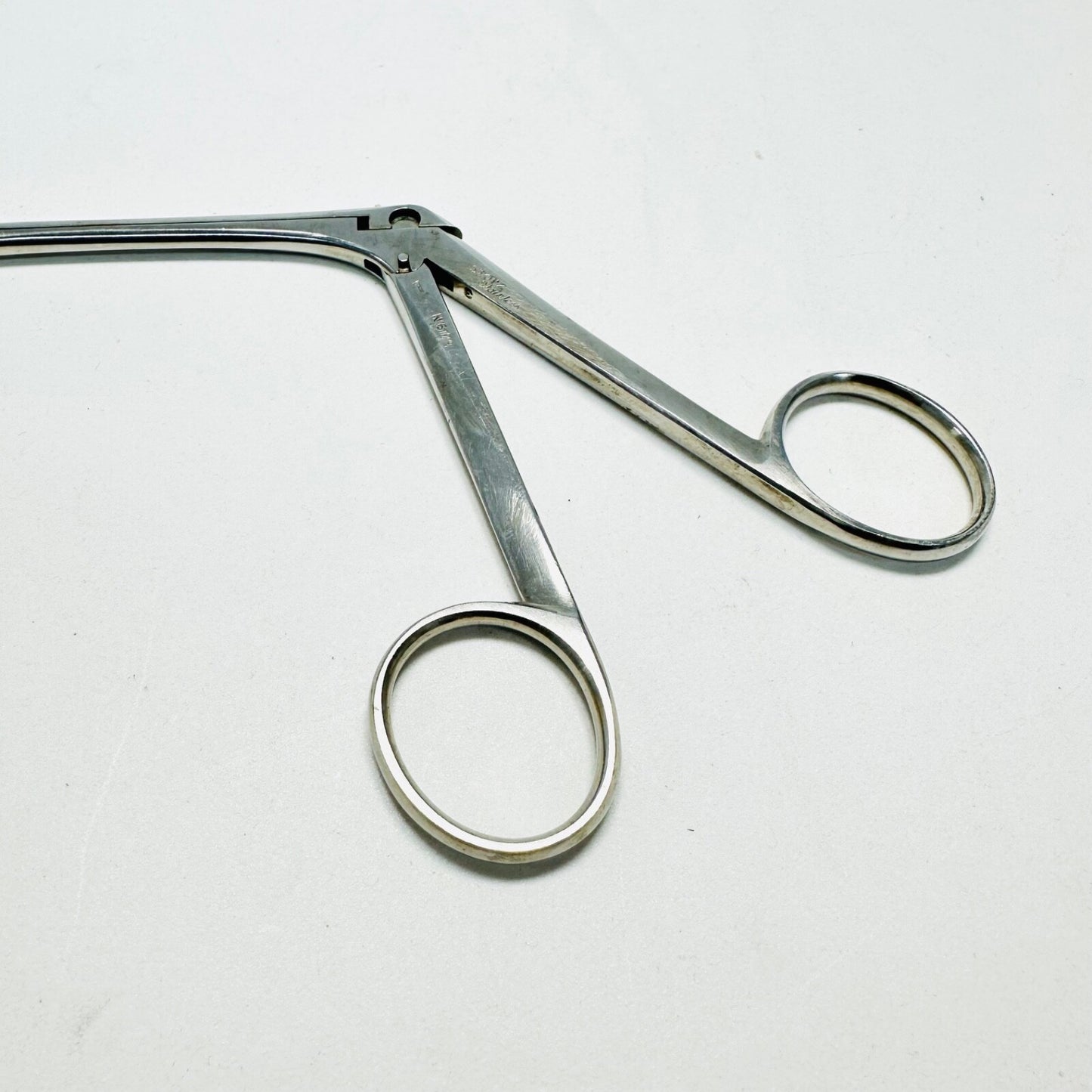 STORZ N6179 King Adenoid Punch Forceps, No. 1. Triangular 7.0 in Instrument