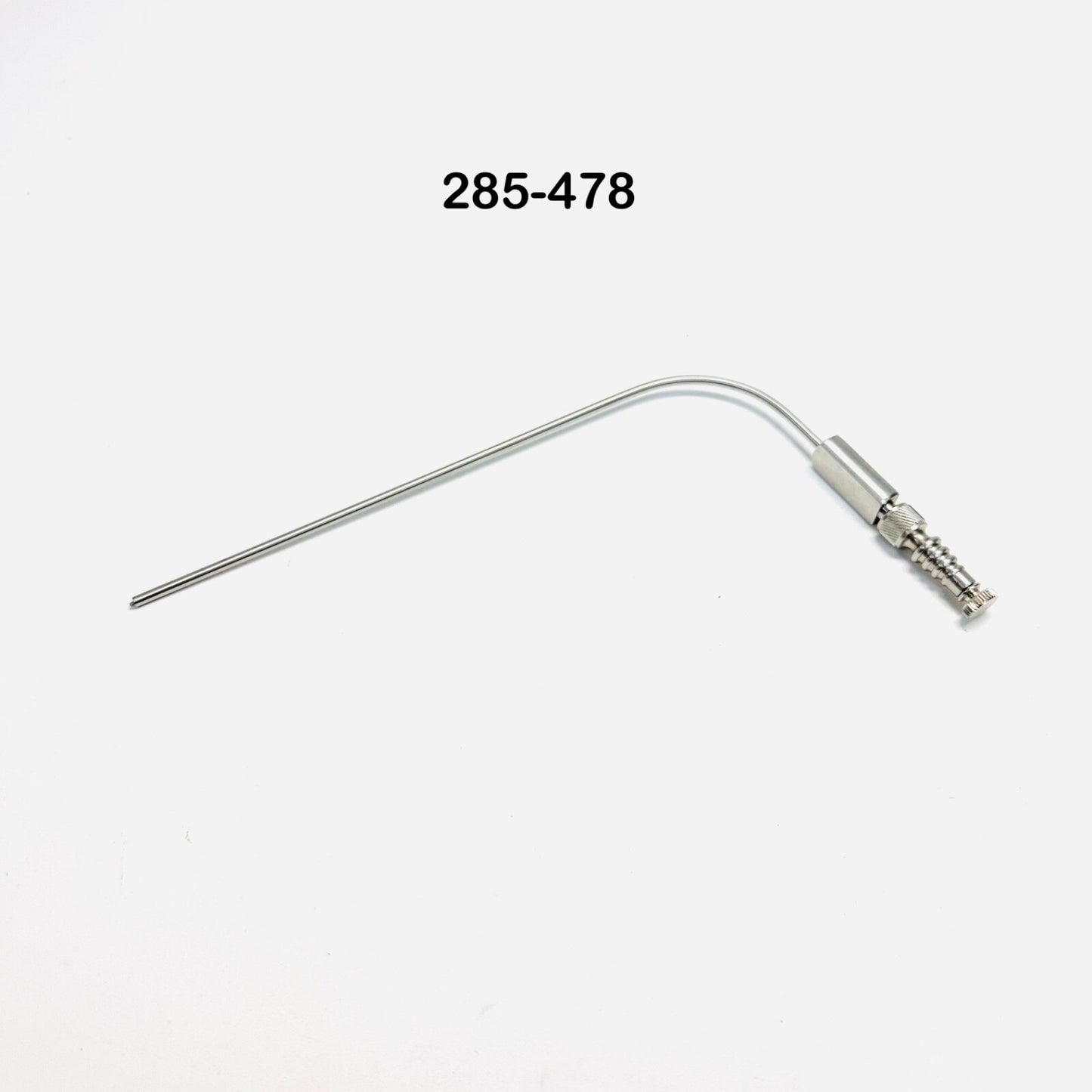 JARIT 285-478 Frazier Suction Tube, 9Fr Angled 90° , 7-1/2" Stainless Instrument