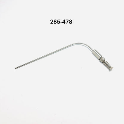 JARIT 285-478 Frazier Suction Tube, 9Fr Angled 90° , 7-1/2" Stainless Instrument