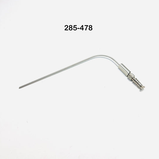 JARIT 285-478 Frazier Suction Tube, 9Fr Angled 90° , 7-1/2" Stainless Instrument