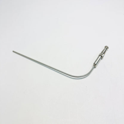 JARIT 285-478 Frazier Suction Tube, 9Fr Angled 90° , 7-1/2" Stainless Instrument