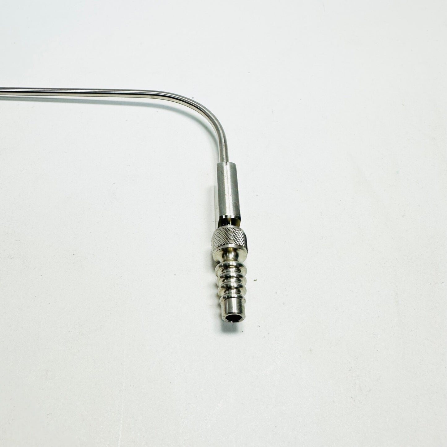 JARIT 285-479 Frazier Suction Tube, 11 Fr Angled 90°,7-1/2" Stainless Instrument