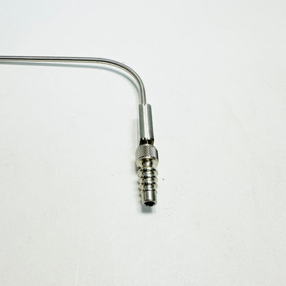 JARIT 285-479 Frazier Suction Tube, 11 Fr Angled 90°,7-1/2" Stainless Instrument