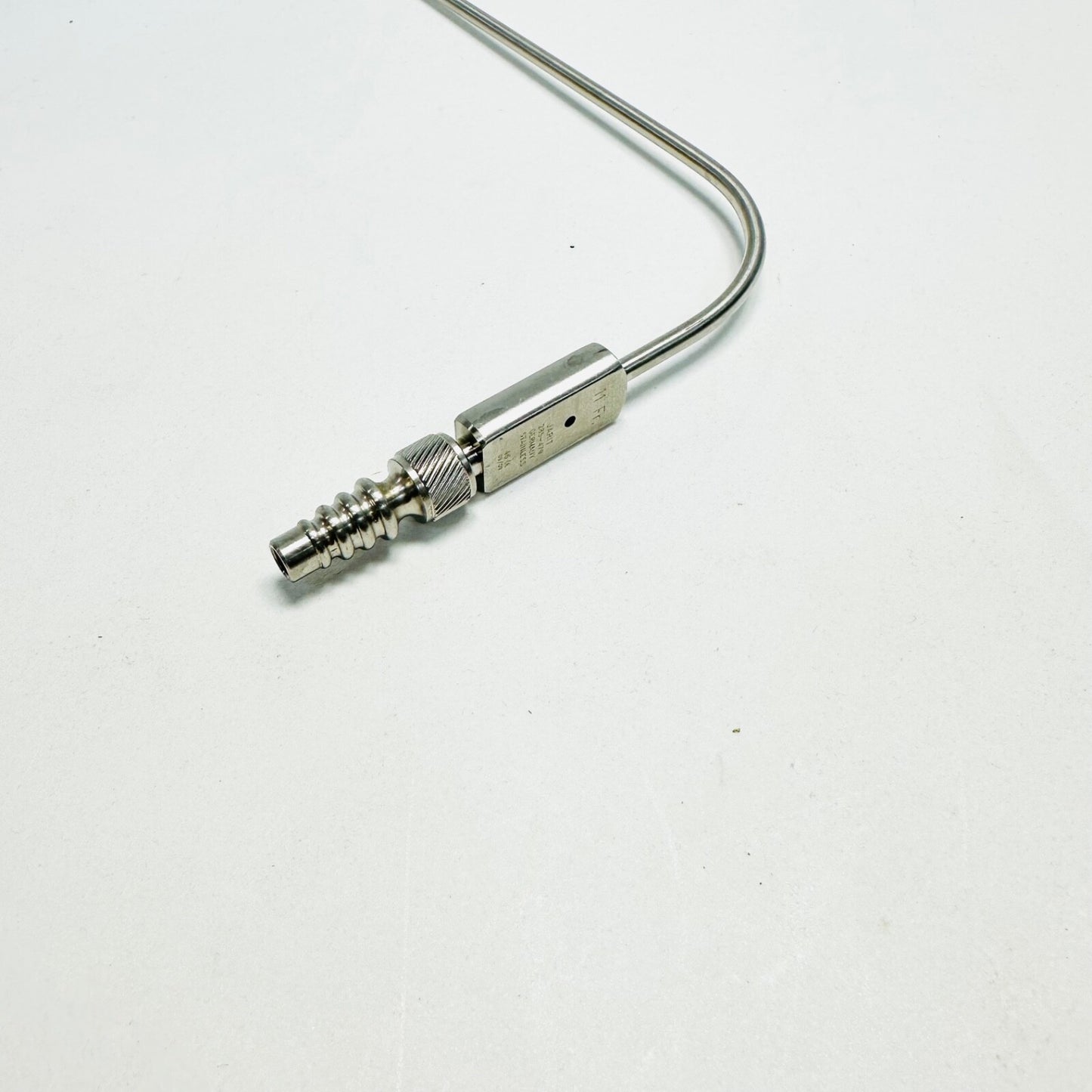 JARIT 285-479 Frazier Suction Tube, 11 Fr Angled 90°,7-1/2" Stainless Instrument