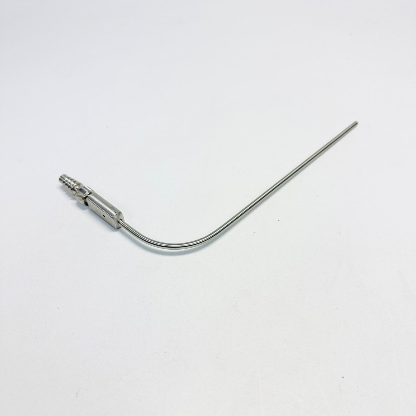 JARIT 285-479 Frazier Suction Tube, 11 Fr Angled 90°,7-1/2" Stainless Instrument