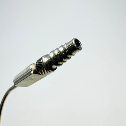 JARIT 285-479 Frazier Suction Tube, 11 Fr Angled 90°,7-1/2" Stainless Instrument