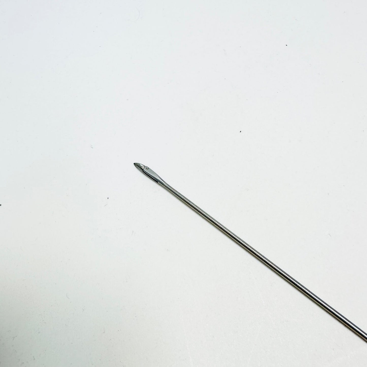 Jarit 460-248 Jako Microlaryngeal Scissor Curved Right, Working Length, 9-3/4"