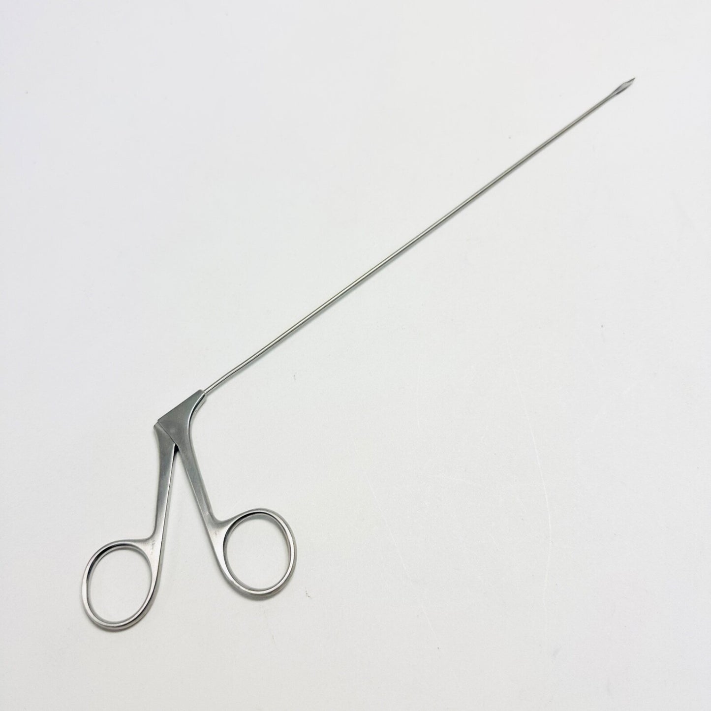 Jarit 460-248 Jako Microlaryngeal Scissor Curved Right, Working Length, 9-3/4"