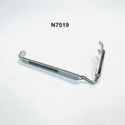 STORZ N7519 L2 Ring Blade Left Size 2, 22mm x 57mm Blade, 6.2 in instrument