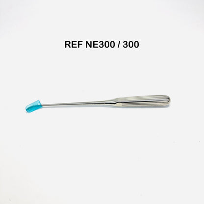 Neuro Enterprises Ref NE300 / 300 Angled Foraminal Rasp 10 In Instrument