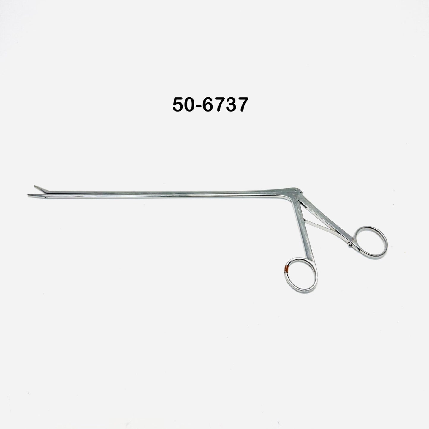 PILLING 50-6737 Drew Alligator Clip Applying Forcep Straight Serrated,2mm 9.5 In