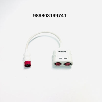 Philips 989803199741 Dual Invasive Blood Pressure (IBP) Adapter OEM