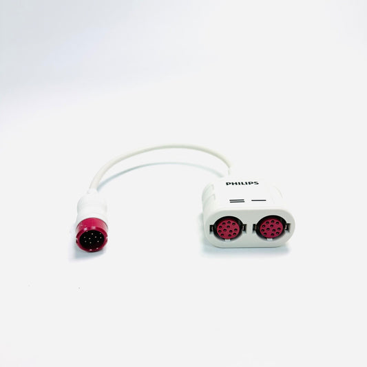 Philips 989803199741 Dual Invasive Blood Pressure (IBP) Adapter OEM