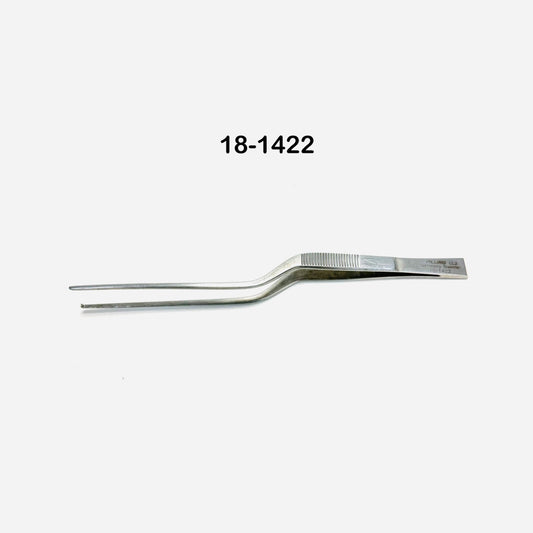 pilling 18-1422 IRIS TISSUE FORCEPS Straight, 1 x 2 Teeth Instrument
