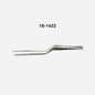 pilling 18-1422 IRIS TISSUE FORCEPS Straight, 1 x 2 Teeth Instrument