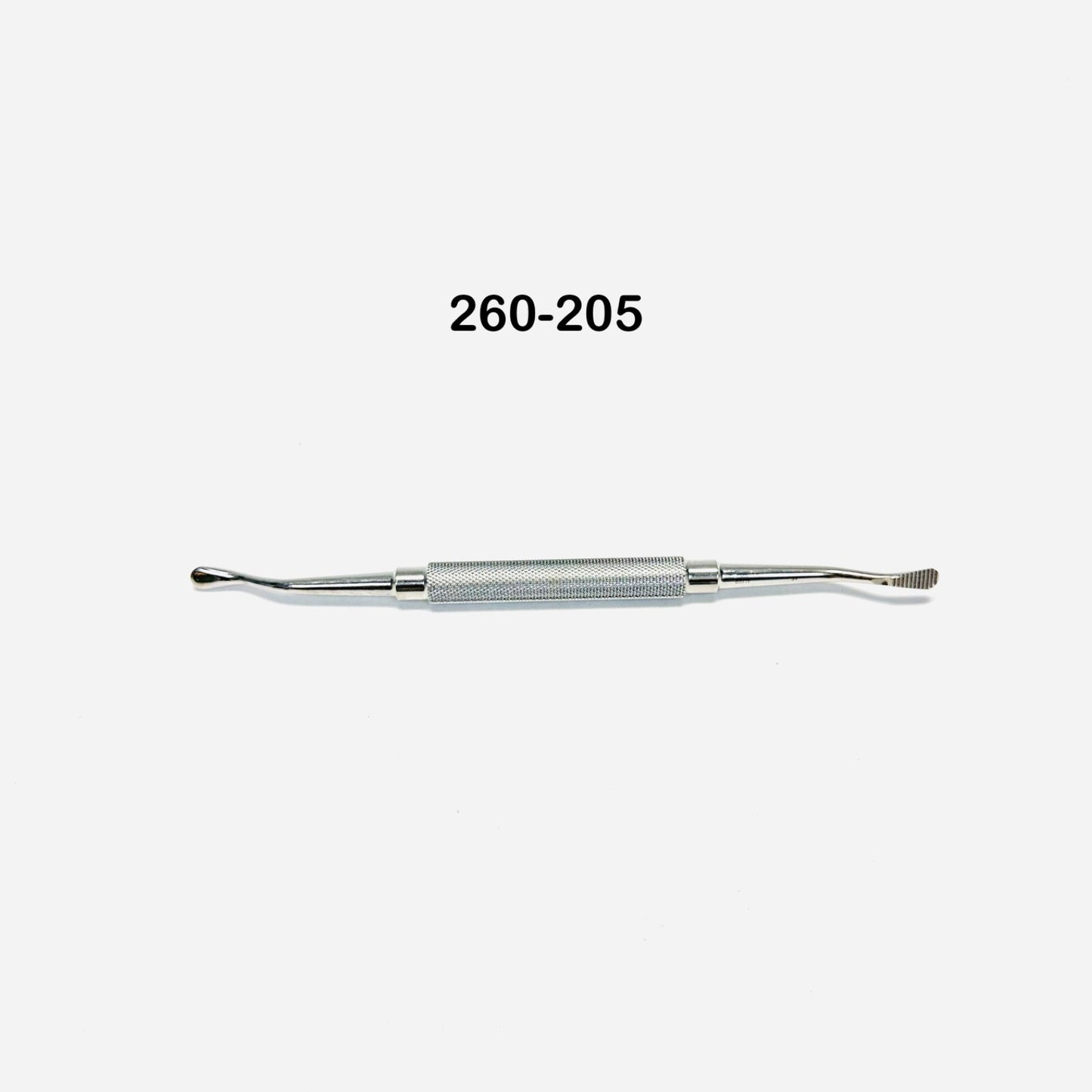 Jarit 260-205 Miller Rasp Double Ended 5.3mm x 6.3mm Serrated End, 7" Instrument