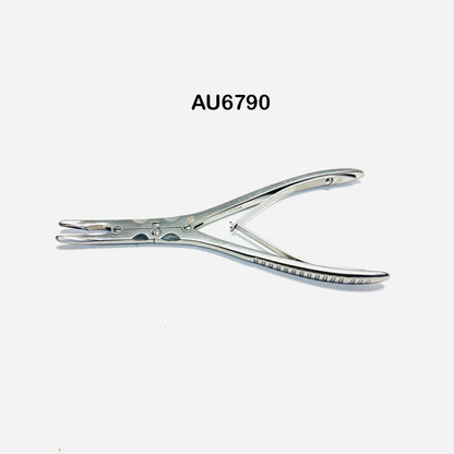 V. Mueller AU6790 Beyer Ronguer Forceps DBL ACT 4 X 15mm BITE Instrument