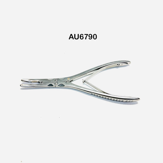V. Mueller AU6790 Beyer Ronguer Forceps DBL ACT 4 X 15mm BITE Instrument