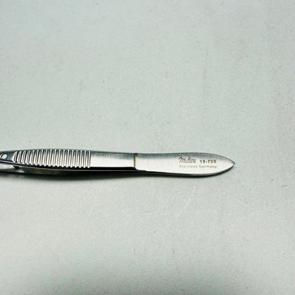 Miltex 18-786 Iris Forceps 4 Inch, 1 X 2 Teeth Instrument