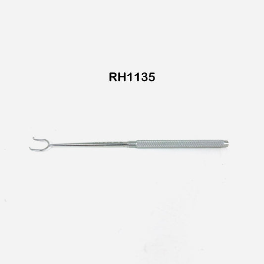 V. Mueller RH1135 Nasal Tenaculum Hook, Dbl Prongs,  6-3/8 Inch Instrument