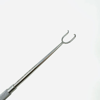 V. Mueller RH1135 Nasal Tenaculum Hook, Dbl Prongs,  6-3/8 Inch Instrument