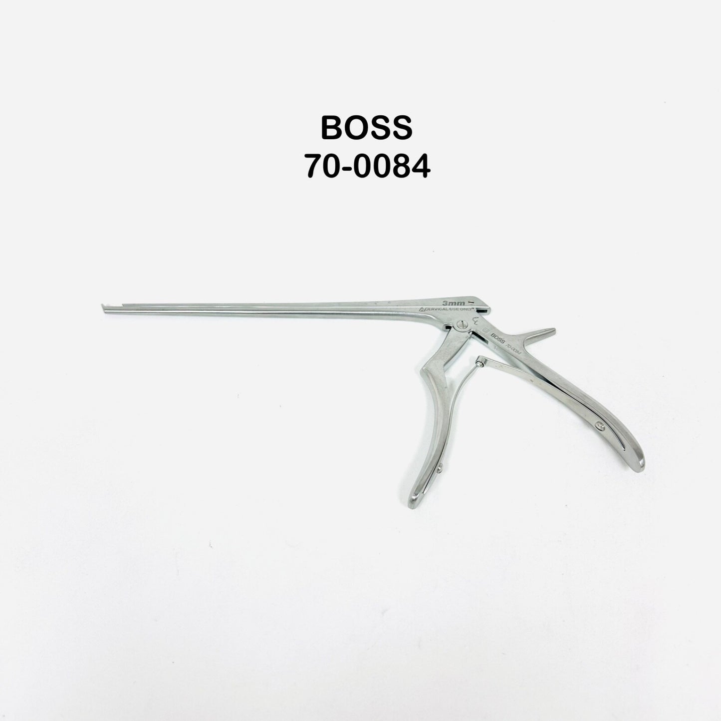 Boss Surgical 70-0084 Kerrison Rongeur, Micro Thin, 8€³ , 3mm, 40° Up Instrument