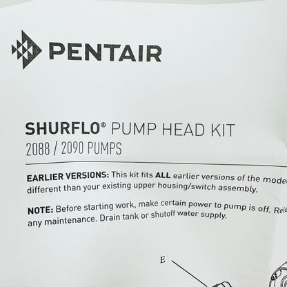 Shurflo 94-236-34 Pump Head Replacement Kit For 2088 / 2090 Pumps