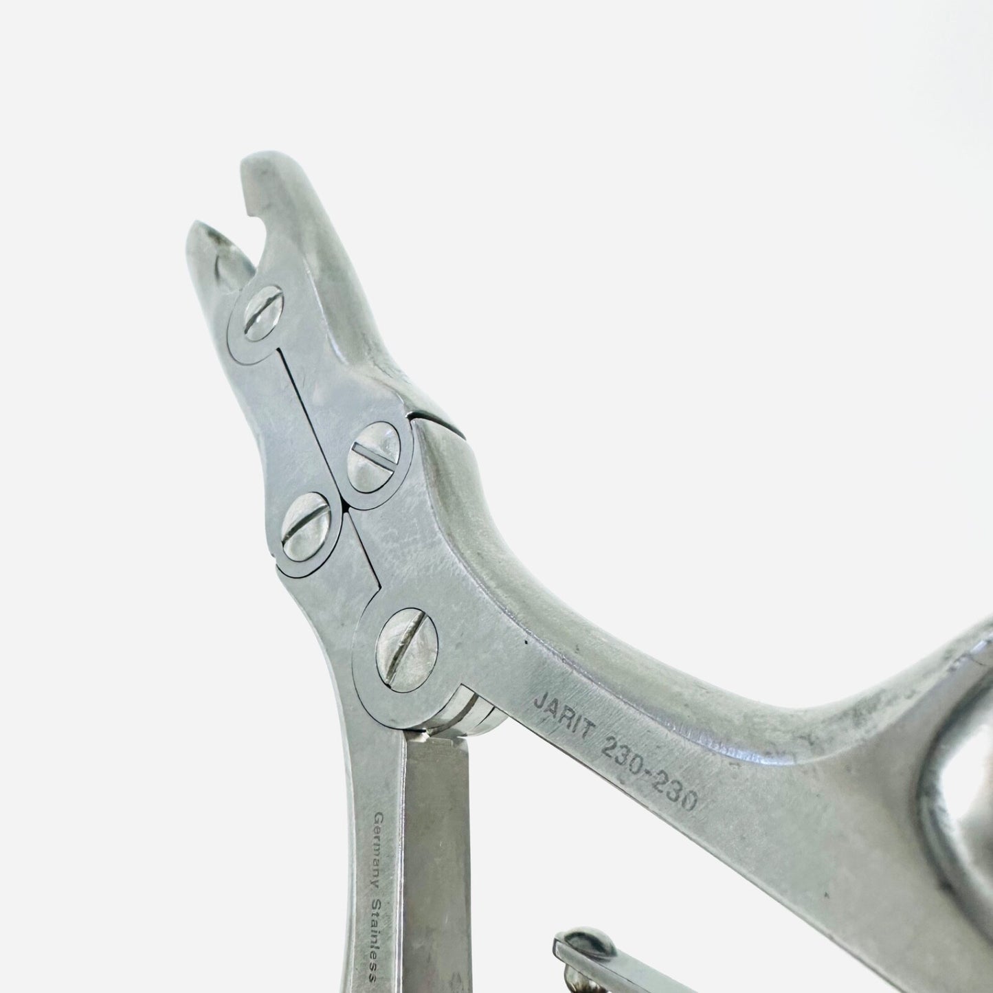 JARIT 230-230 Stille Luer Rongeur 10mm Bite, Straight, 8-3/4" Instrument