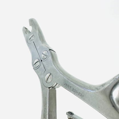 JARIT 230-230 Stille Luer Rongeur 10mm Bite, Straight, 8-3/4" Instrument