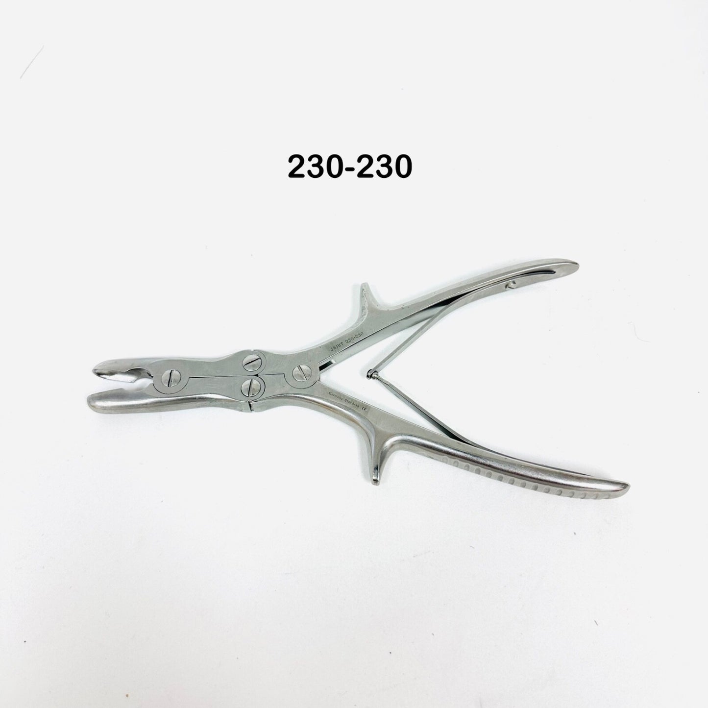 JARIT 230-230 Stille Luer Rongeur 10mm Bite, Straight, 8-3/4" Instrument