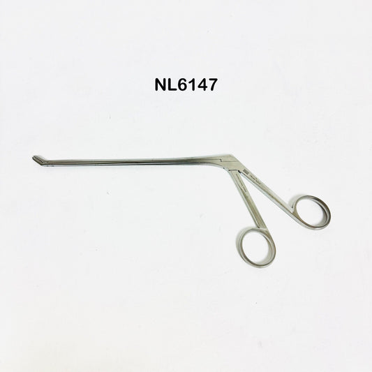 V. Mueller NL6147 Pituitary Rongeur Forceps Angled Up 2 X 10 mm 7" Instrument
