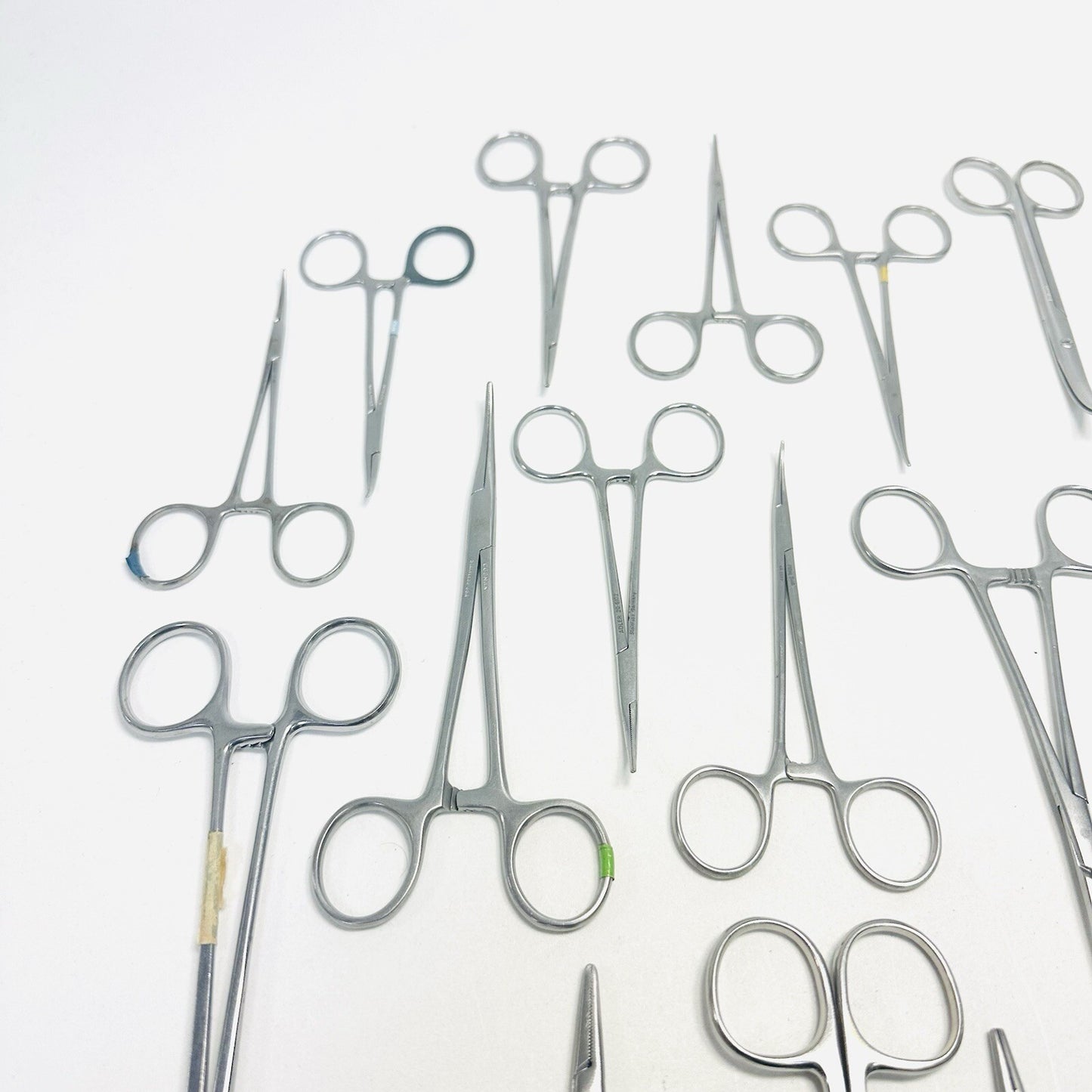 Surgical Forceps Stainless Steel Lot of 22 Instruments