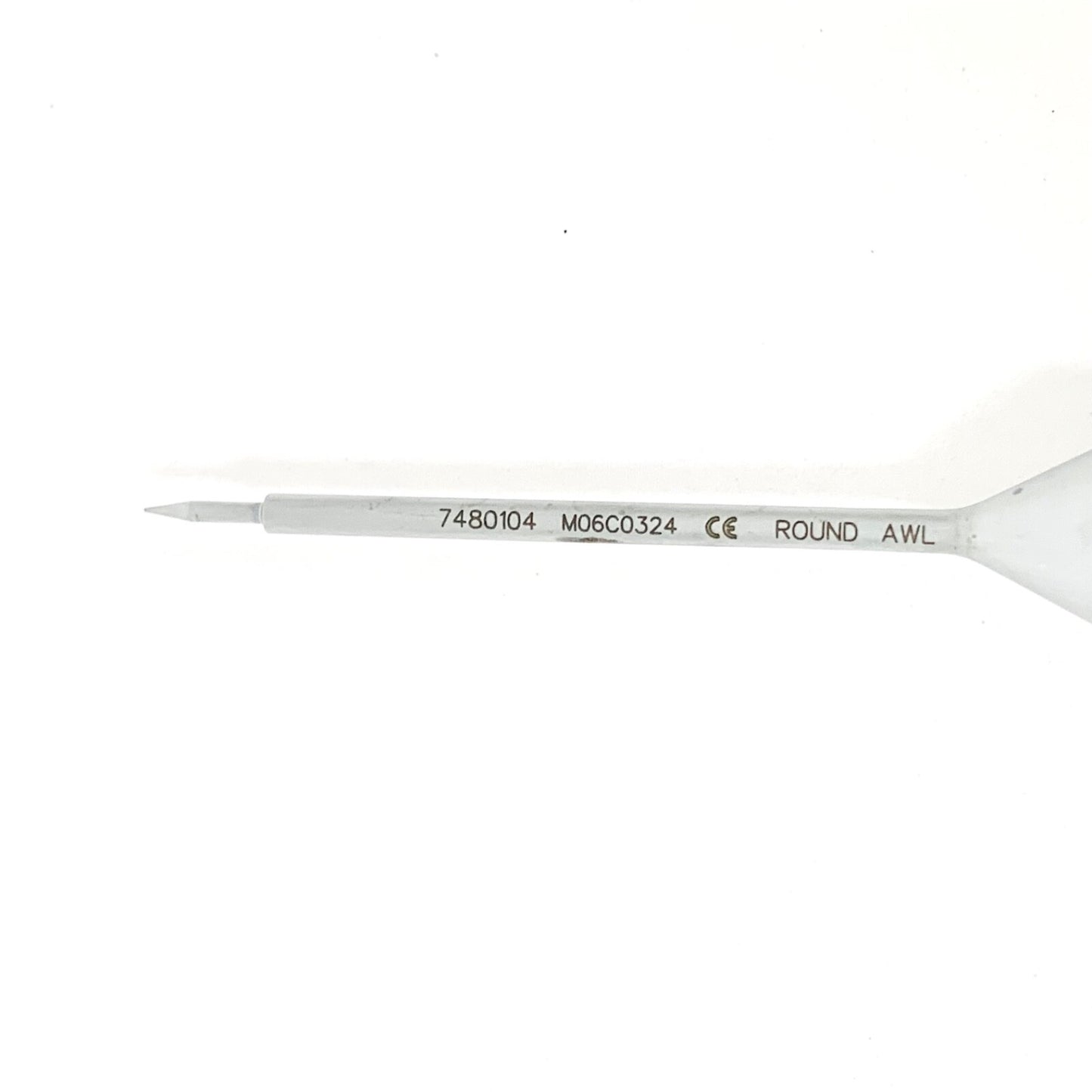 Medtronic 7480104 In-Line Handle Round Awl Instrument