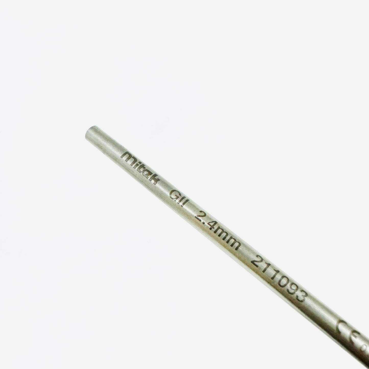 Mitek 211093 2.4 mm GII Drill Bit Instrument