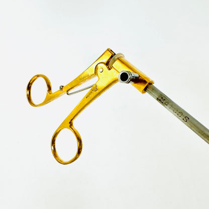 Cooper surgical / MARLOW M4100S Angled Needle Holder W/ Spring Handle 14" Length