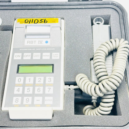 Intoximeters Alco-Sensor RBT IV Breathalyzer System W/ Case / Printer / Charger