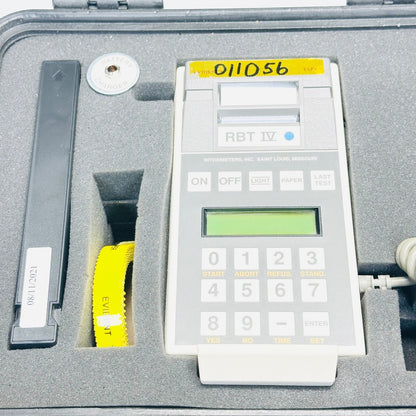 Intoximeters Alco-Sensor RBT IV Breathalyzer System W/ Case / Printer / Charger
