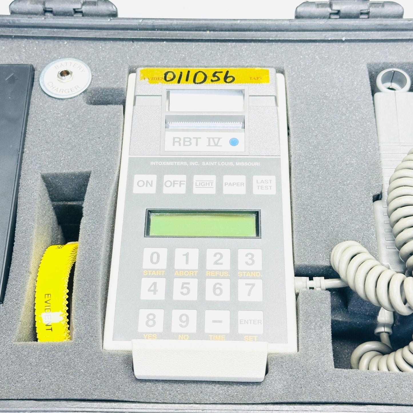 Intoximeters Alco-Sensor RBT IV Breathalyzer System W/ Case / Printer / Charger