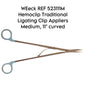 Weck REF 523111M Hemoclip Traditional Ligating Clip Appliers Medium, 11" curved