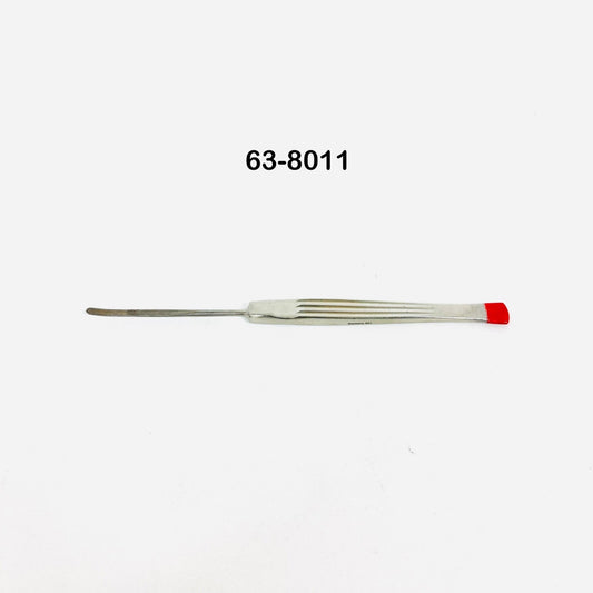 Codman 63-8011 Lemmon Intima Dissector, Slight Curve, 4mm Tip, 6.5" Instrument